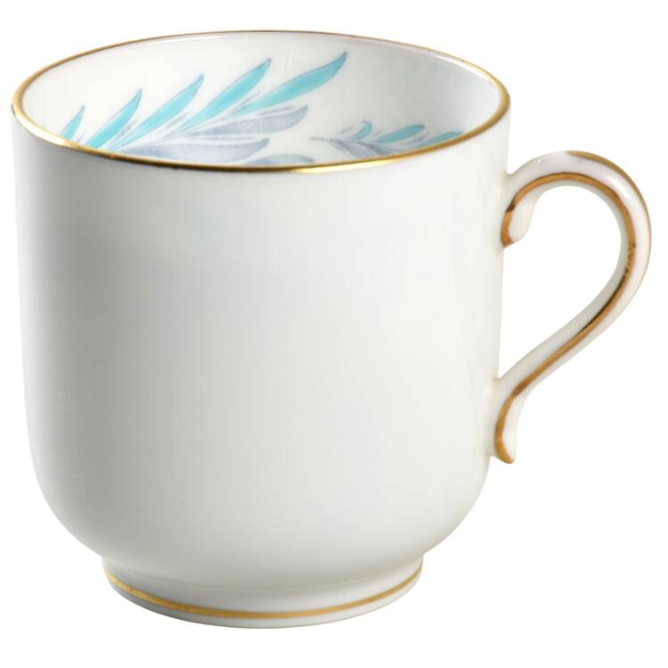 Malta Blue Flat Demitasse Cup
