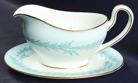 Malta Blue Gravy Boat & Underplate