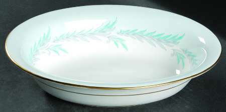 Malta Blue 10" Oval Vegetable Bowl