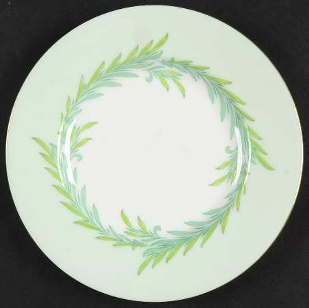 Malta Green Bread & Butter Plate