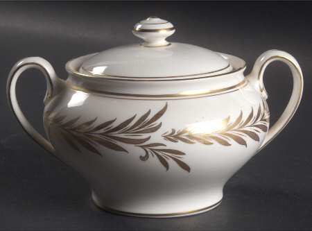 Malta Gold (H4901) Sugar Bowl & Lid