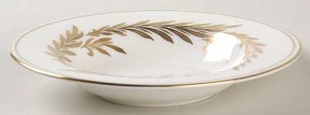 Malta Gold (H4901) Rim Fruit/Dessert (Sauce) Bowl