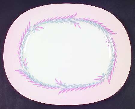 Malta Pink 16" Oval Serving Platter