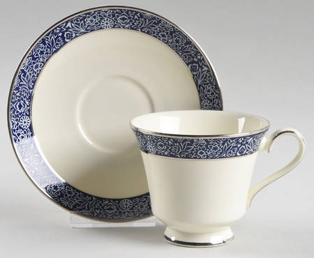 Mandeville Footed Cup & Saucer Set