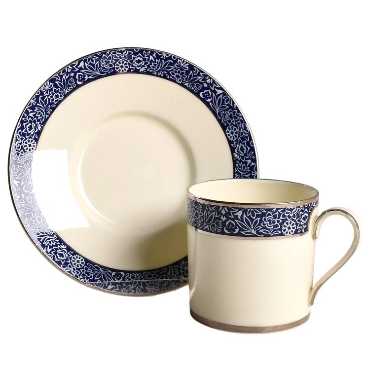 Mandeville Flat Demitasse Cup & Saucer Set
