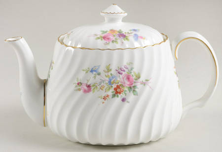 Marlow (Older, Globe Backstamp) Teapot & Lid by Minton