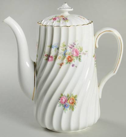 Marlow (Older, Globe Backstamp) Coffee Pot & Lid
