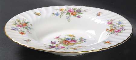 Marlow (Older, Globe Backstamp) Large Rim Soup Bowl