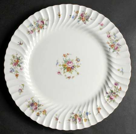 Marlow (Older, Globe Backstamp) 15" Chop Plate (Round Platter) by Minton