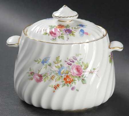 Marlow (Older, Globe Backstamp) Sugar Bowl & Lid
