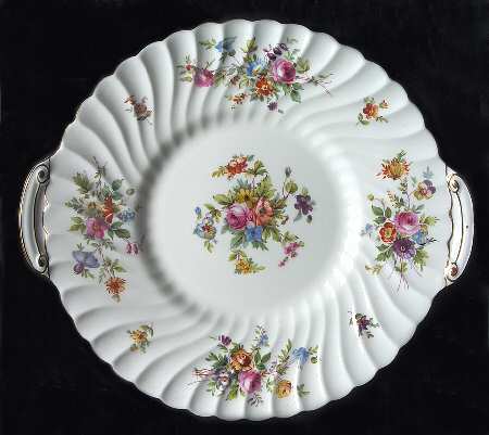 Marlow (Older, Globe Backstamp) Cookie Plate
