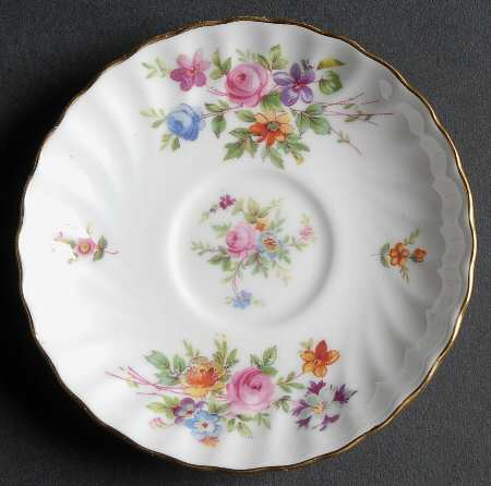 Marlow (Older, Globe Backstamp) Saucer for Demitasse Cup by Minton