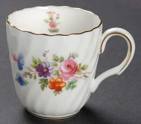 Marlow (Older, Globe Backstamp) Flat Demitasse Cup