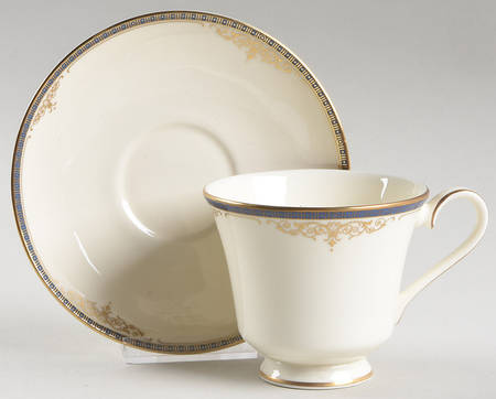 Marlborough Footed Cup & Saucer Set