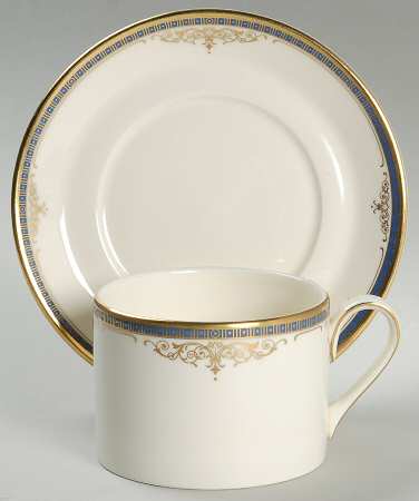 Marlborough Flat Cup & Saucer Set
