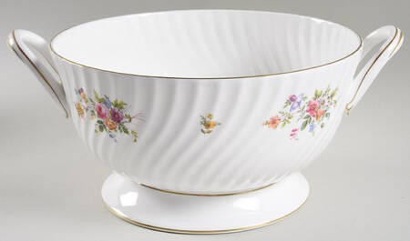 Marlow (Newer, Wreath Backstamp) Tureen No Lid