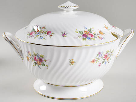 Marlow (Newer, Wreath Backstamp) Tureen &  Lid