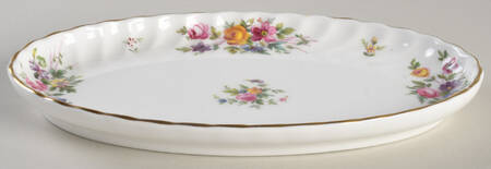 Marlow (Newer, Wreath Backstamp) Pickle Dish