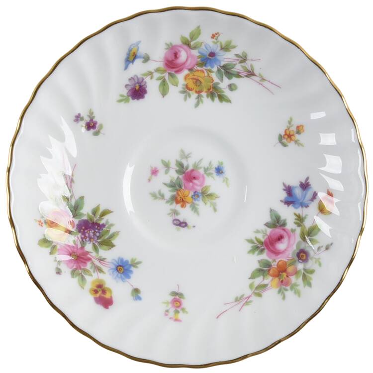 Marlow (Newer, Wreath Backstamp) Saucer