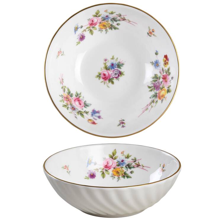 Marlow (Newer, Wreath Backstamp) Oatmeal Bowl