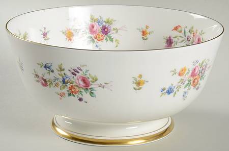 Marlow (Newer, Wreath Backstamp) 8" Round Vegetable Bowl
