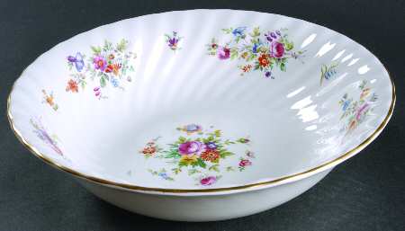Marlow (Newer, Wreath Backstamp) 10" Large Salad Serving Bowl