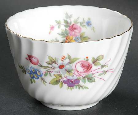 Marlow (Newer, Wreath Backstamp) Mini Open Sugar Bowl