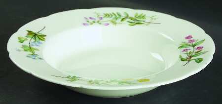 Meadow Scalloped Rim Soup Bowl