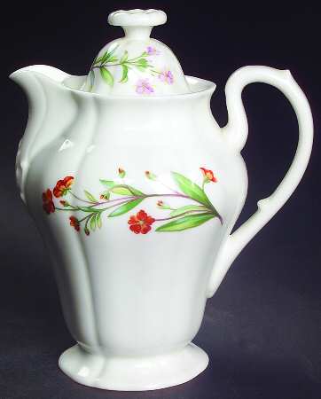 Meadow Scalloped Large Syrup with Lid