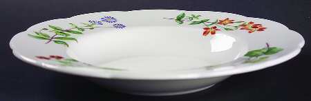 Meadow Scalloped Large Rim Soup Bowl