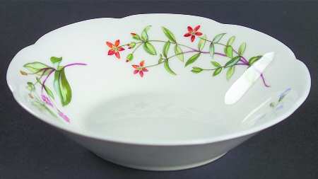 Meadow Scalloped Fruit/Dessert (Sauce) Bowl