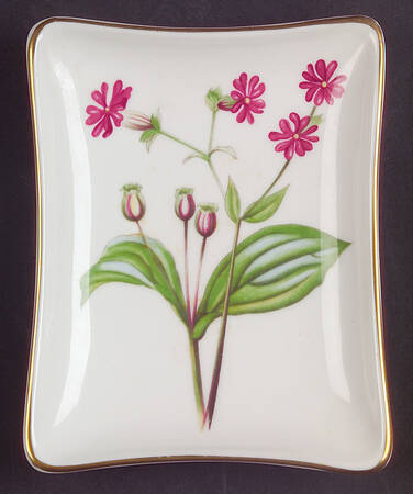 Meadow Smooth Silver Tray
