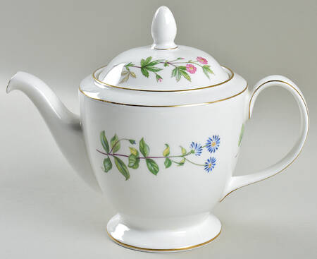 Meadow Smooth Teapot & Lid