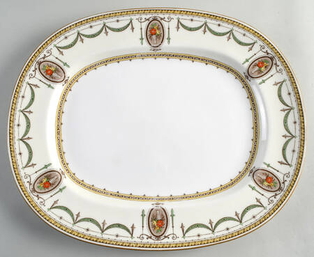 Melrose 14" Oval Serving Platter