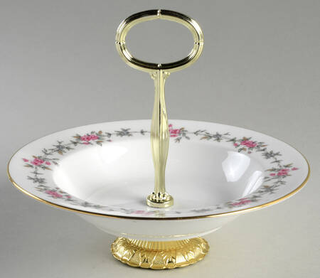 Melbury 6"-7" Handled Footed Nut Dish HC
