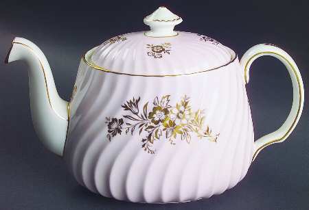 Minuet Pink Teapot & Lid