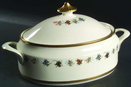 Mirabeau Oval Covered Vegetable by Minton