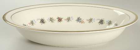 Mirabeau 10" Oval Vegetable Bowl