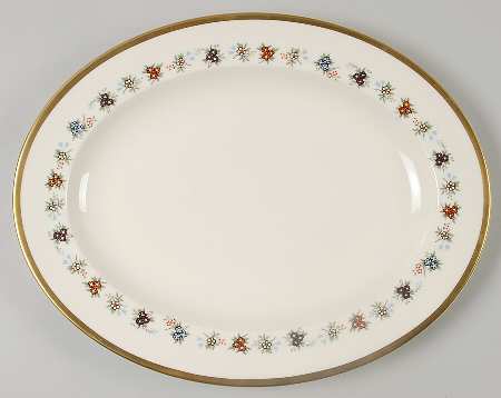 Mirabeau 13" Oval Serving Platter