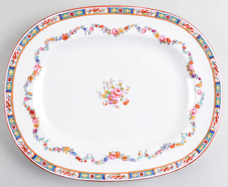 Minton Rose (Older, Smooth) 12" Rectangular Serving Platter