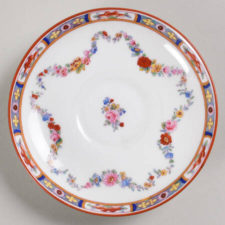 Minton Rose (Older, Smooth) Saucer for Footed Cup