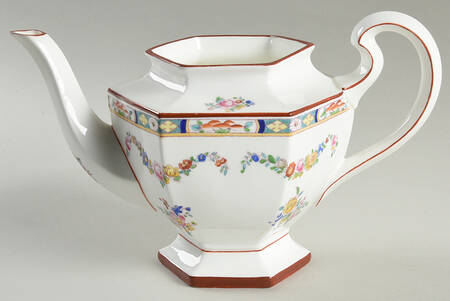 Minton Rose (Older, Smooth) Teapot No Lid