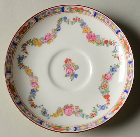 Minton Rose (Older, Smooth) Saucer for Flat Cup