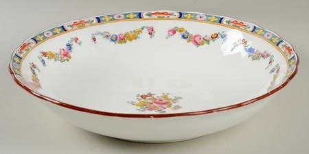 Minton Rose (Older, Smooth) Large Fruit Bowl