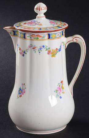 Minton Rose (Older, Smooth) Hot Water Jug & Lid