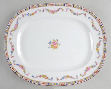 Minton Rose (Older, Smooth) 16" Rectangular Serving Platter