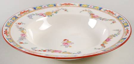 Minton Rose (Older, Smooth) Rim Fruit/Dessert (Sauce) Bowl