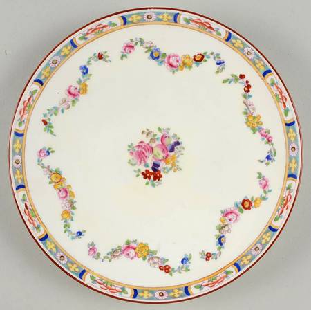 Minton Rose (Older, Smooth) Coupe Salad Plate