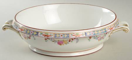 Minton Rose (Older, Smooth) 8" Large Fruit Bowl