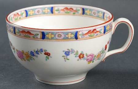Minton Rose (Older, Smooth) Flat Cup
